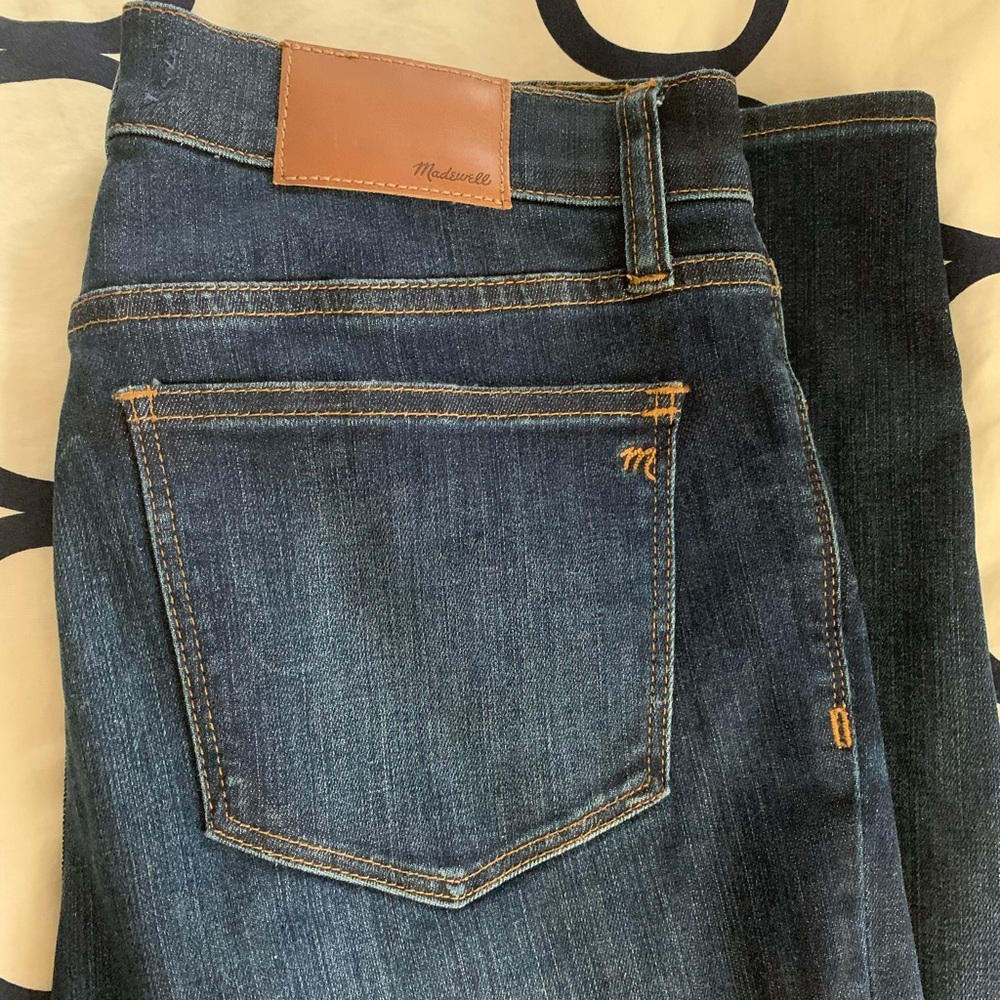 Madewell 8” skinny jeans sz 28